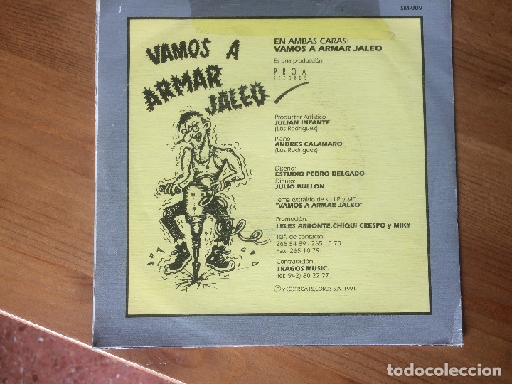 Discos de vinilo: LA Burla - Vamos a armar jaleo - Foto 2