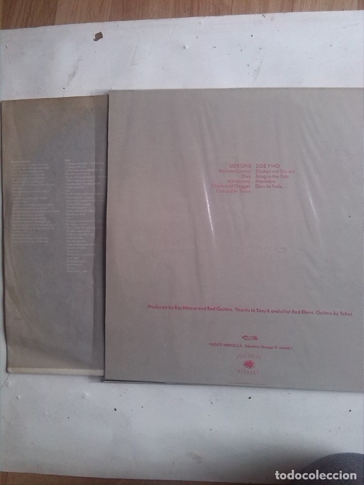Discos de vinilo: RED GUITARS SLOW TO FADE - Foto 2