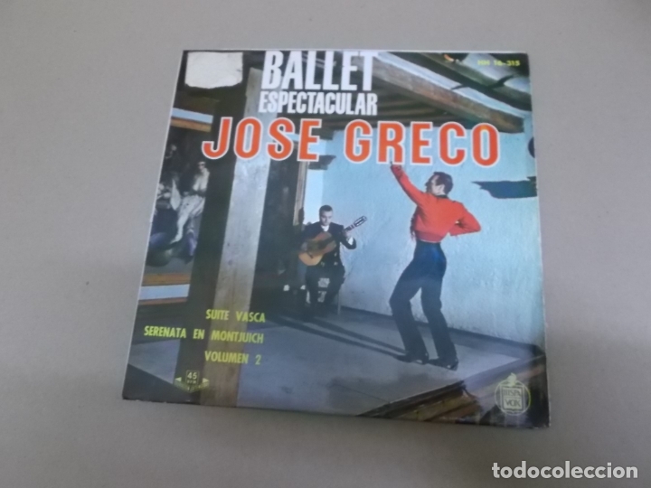 Discos de vinilo: JOSE GRECO (EP) SUITE VASCA A&Ntilde;O &ndash; 1962 - Foto 1