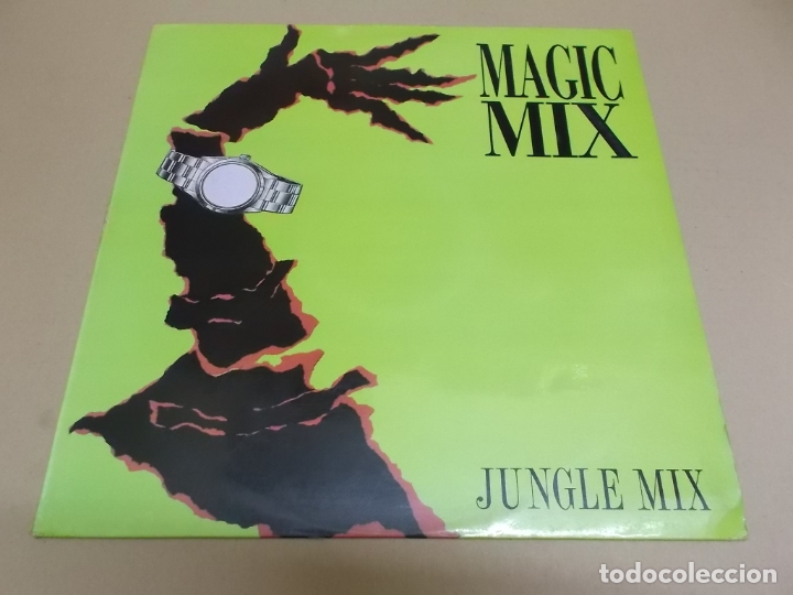 Discos de vinilo: MAGIC MIX (MAXI) JUNGLE MIX +2 TRACKS A&Ntilde;O &ndash; 1987 - Foto 1