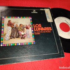Discos de vinil: LOS LUNARES EL COCHE DE PEDRO/MARIA 7 SINGLE 1975 COLUMBIA PROMO RUMBA. Lote 182059440