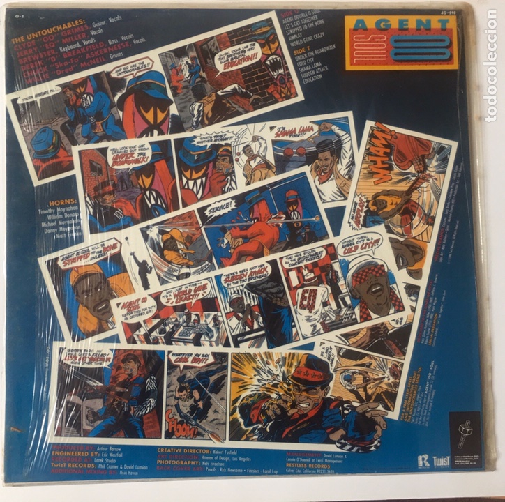 Discos de vinilo: The Untouchables. Agent 00 Soul - Foto 2