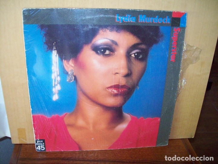 Discos de vinilo: LYDIA  MURDOCK  - SUPERSTAR  -  MAXI-SINGLE - Foto 1