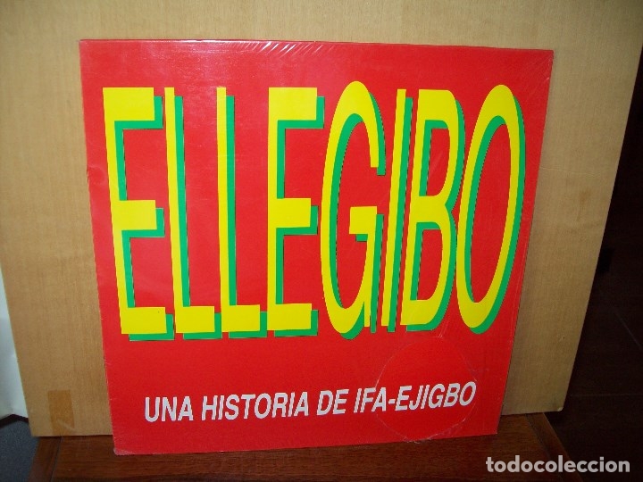 Discos de vinilo: ELLEGIBO  -  UNA  HISTORIA  DE  IFA-EJIBBO   -   MAXI-SINGLE - Foto 1
