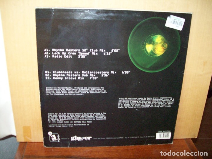 Discos de vinilo: DJ  SUPREME  VS. RHYTH MASTERS  -   ENTER  THE  SCENE  - MAXI-SINGLE - Foto 2