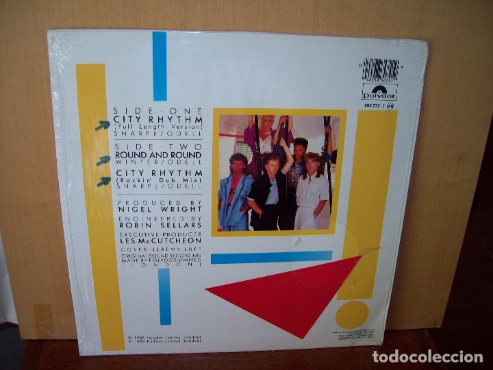 Discos de vinilo: SHAKATAK  -  CITY-RHYTHM  -  MAXI-SINGLE - Foto 2