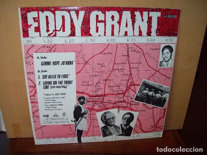 Discos de vinilo: EDDY  GRANT  -  GIMME  HOPE  JOANNA  -   MAXI-SINGLE - Foto 2