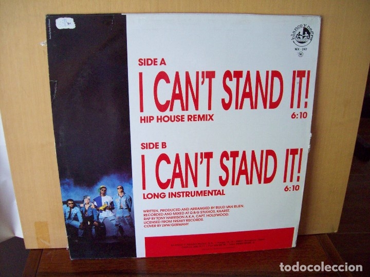 Discos de vinilo: 4 TWENTY  SEVEN  -  I   CANT  STAND  IT  -  MAXI-SINGLE - Foto 2