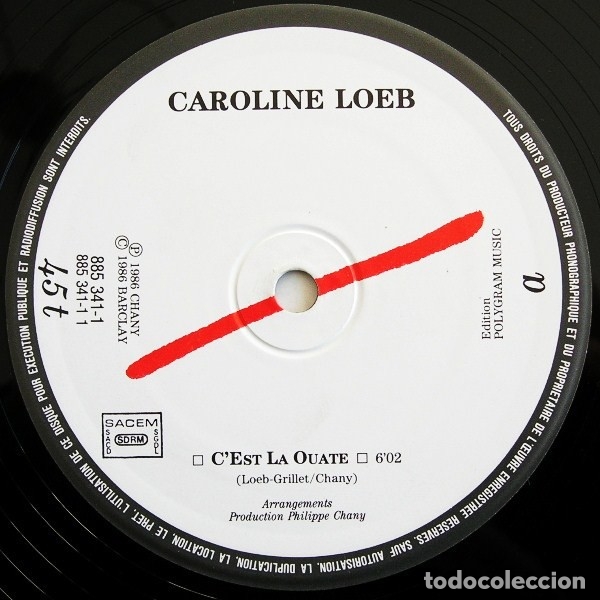 Discos de vinilo: CEst La Ouate - Caroline Loeb - Foto 3