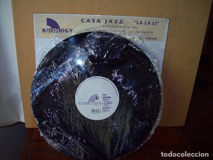 Discos de vinilo: CASA  JAZZ   -   LA   LA   LI  -   PROBLEM  KID  VOX  -   MAXI-SINGLE - Foto 1