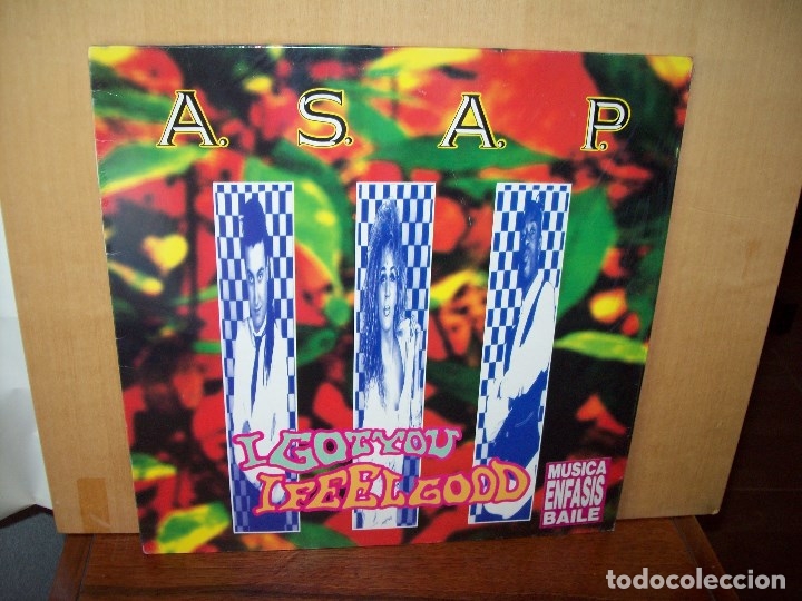 Discos de vinilo: A.S.A.P.  -   I   FEEL  GOOD    BAHIA  -   MAXI-SINGLE - Foto 1