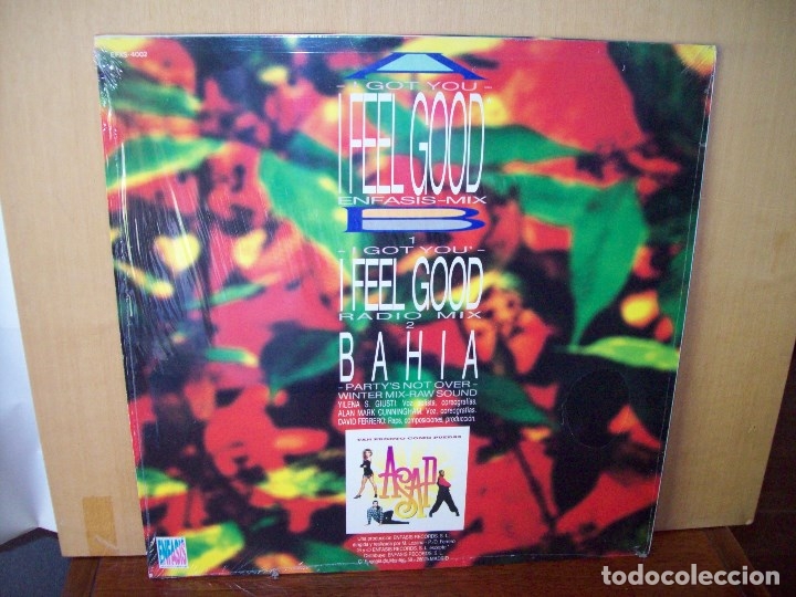 Discos de vinilo: A.S.A.P.  -   I   FEEL  GOOD    BAHIA  -   MAXI-SINGLE - Foto 2