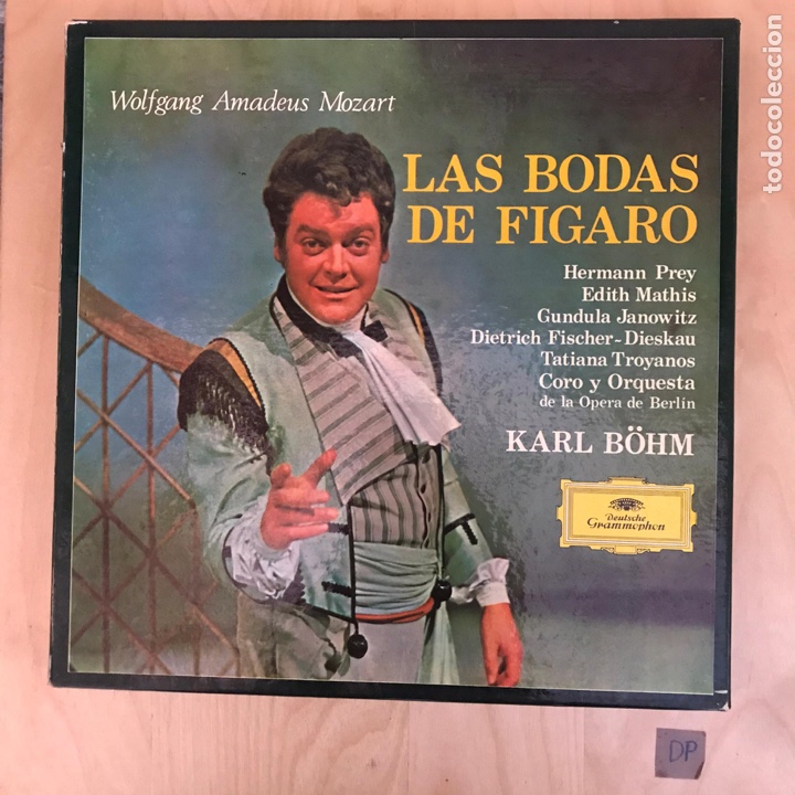 Discos de vinilo: Caja - Las bodas de f&iacute;garo - Foto 1