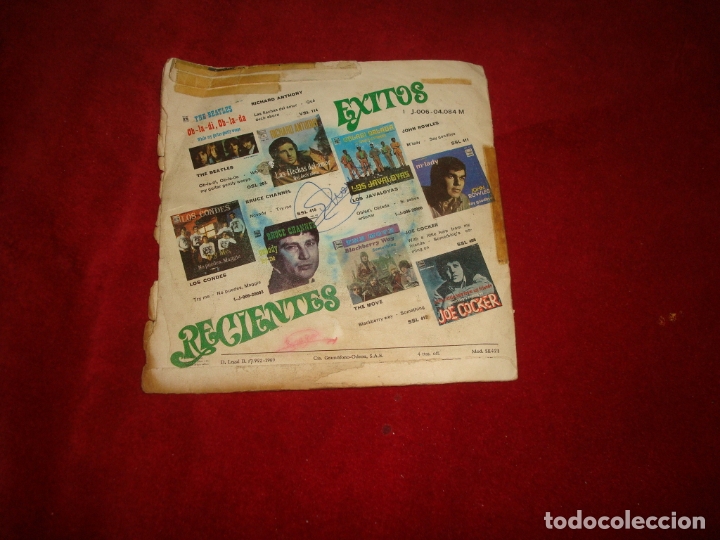 Discos de vinilo: beatles get back don&acute;t let me down 1969 emi odeon - Foto 4