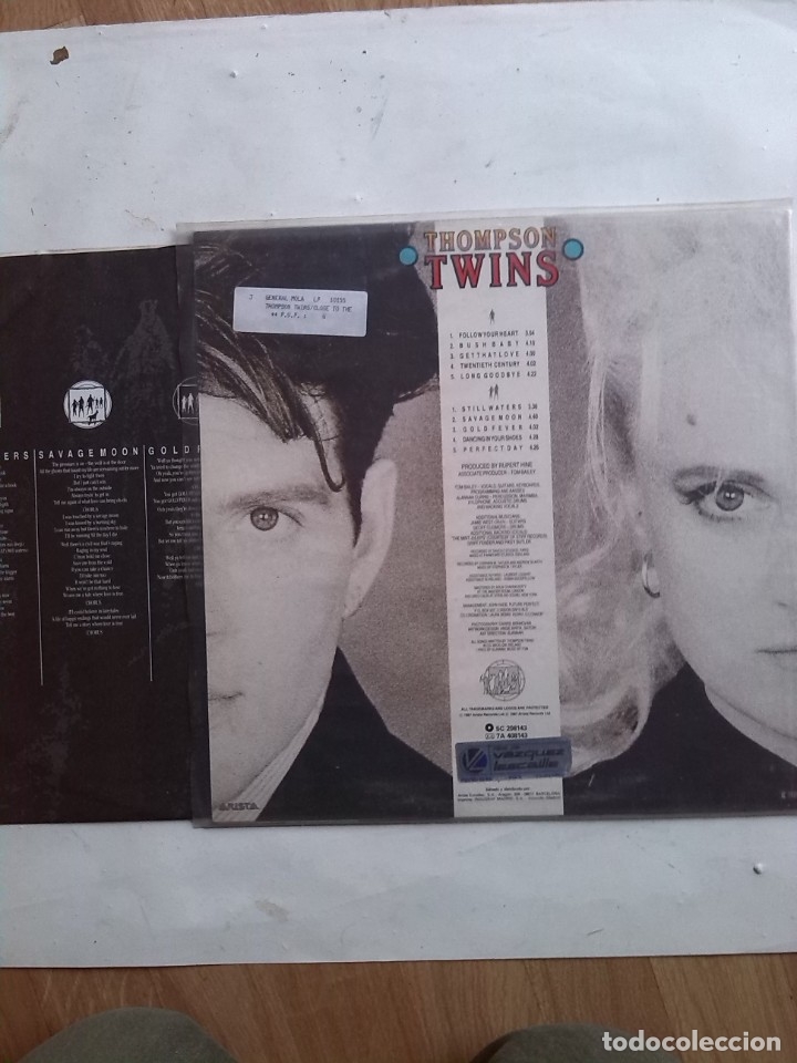 Discos de vinilo: THOMPSON TWINS CLOSE TO THE BONE - Foto 2