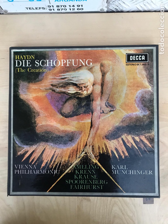 Discos de vinilo: Caja - Die schopfung - Foto 1