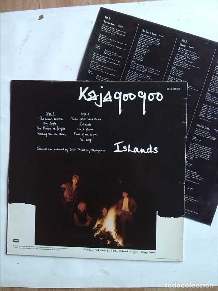 Discos de vinilo: KAJAGOOGOO ISLANDS - Foto 2