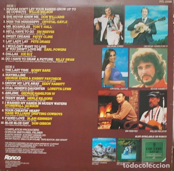 Discos de vinilo: Country Sunset - Recopilatorio - Foto 2