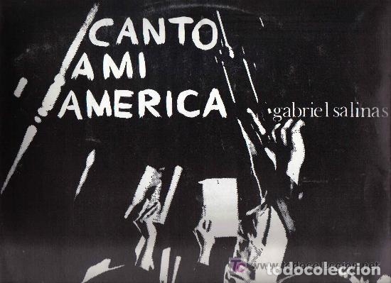 Discos de vinilo: Canto A Mi America - Gabriel Salinas - Foto 1