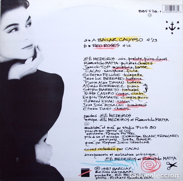 Discos de vinilo: A Bailar Calypso - Elli Medeiros - Foto 2