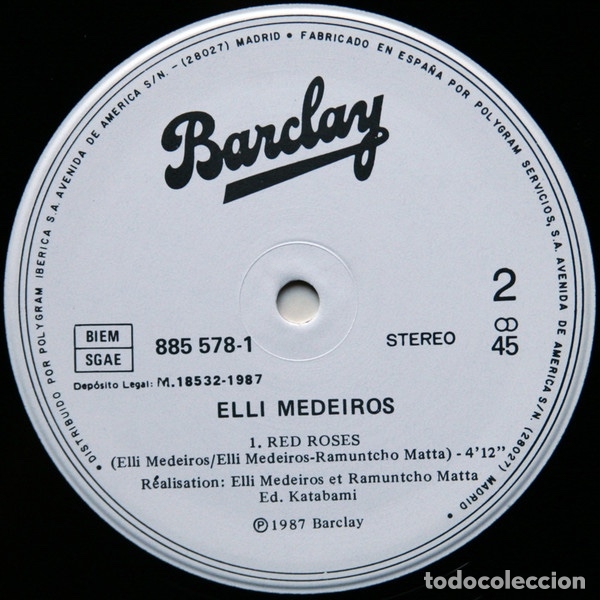 Discos de vinilo: A Bailar Calypso - Elli Medeiros - Foto 4