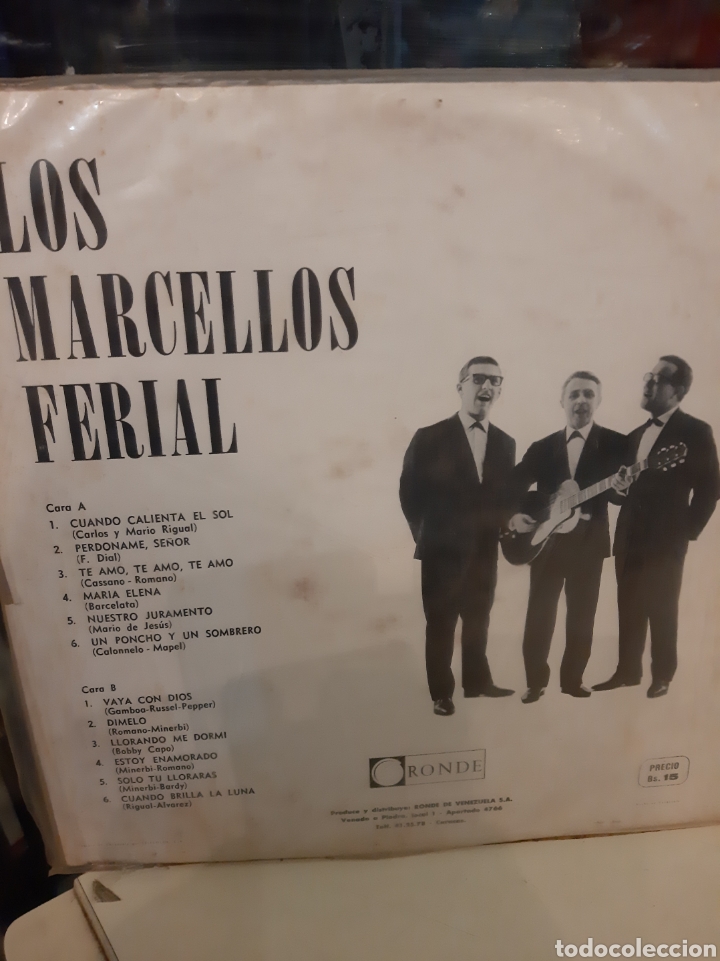 Discos de vinilo: Los Marcellos Ferial Venezuela - Foto 2
