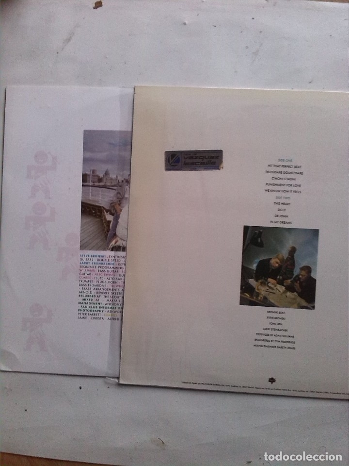 Discos de vinilo: BRONSKI BEAT TRUTHDARE DOUBLEDARE - Foto 2