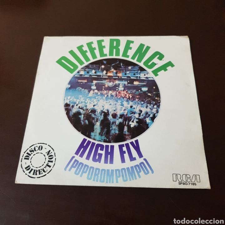Discos de vinilo: DIFFERENCE HIGH FLY ( POPOROMPOMPO ) SHAKE THAT GROOVY THING - Foto 5