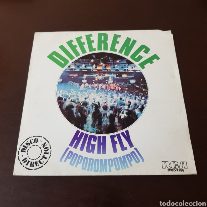Discos de vinilo: DIFFERENCE HIGH FLY ( POPOROMPOMPO ) SHAKE THAT GROOVY THING - Foto 1