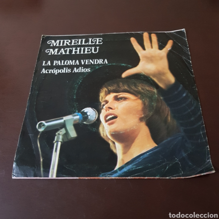 Discos de vinilo: MIRELLE MATHIEU - LA PALOMA VENDRA - ACROPOLIS ADIOS - Foto 2