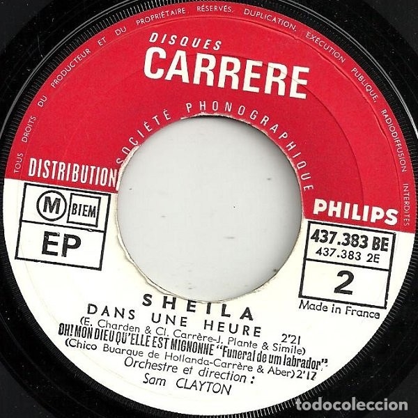 Discos de vinilo: Le Kilt (Un Sou Cest Un Sou...) - Sheila - Foto 4