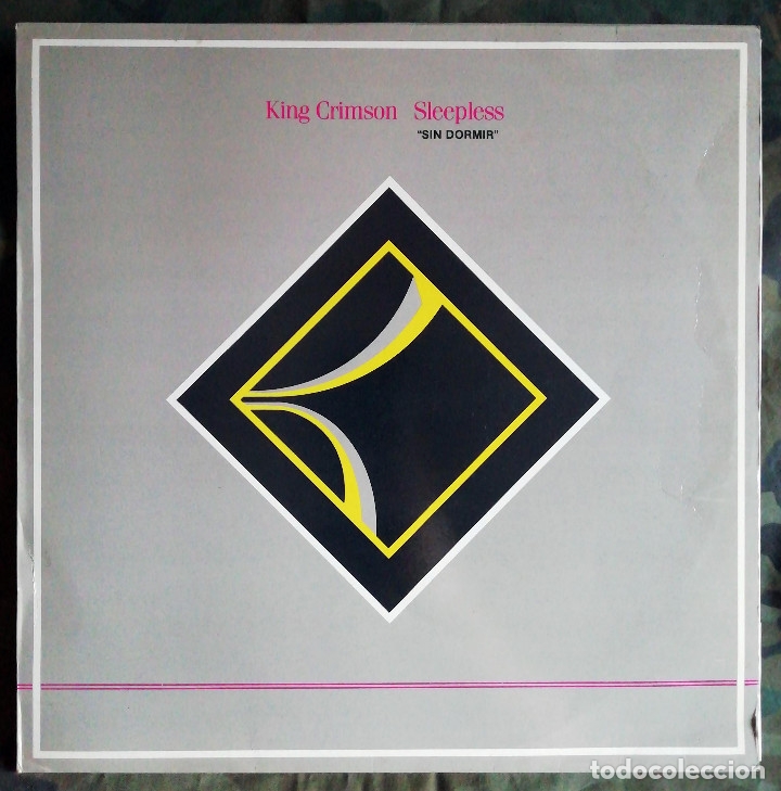 Discos de vinilo: King Crimson &ndash; Sleepless - Sin Dormir Spain 1984 - Foto 1