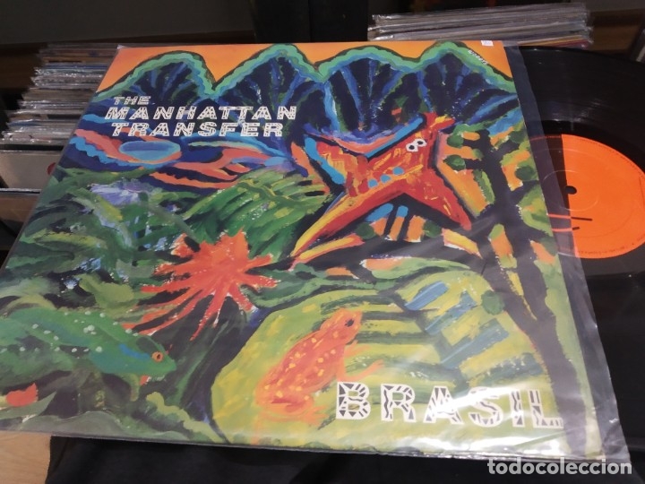 Discos de vinilo: Lp the manhattan transfer brasil - Foto 1