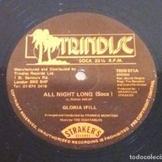 Discos de vinilo: GLORIA IFILL / ALL NIGHT LONG / MAXI-SINGLE 12 INCH. Lote 182262120