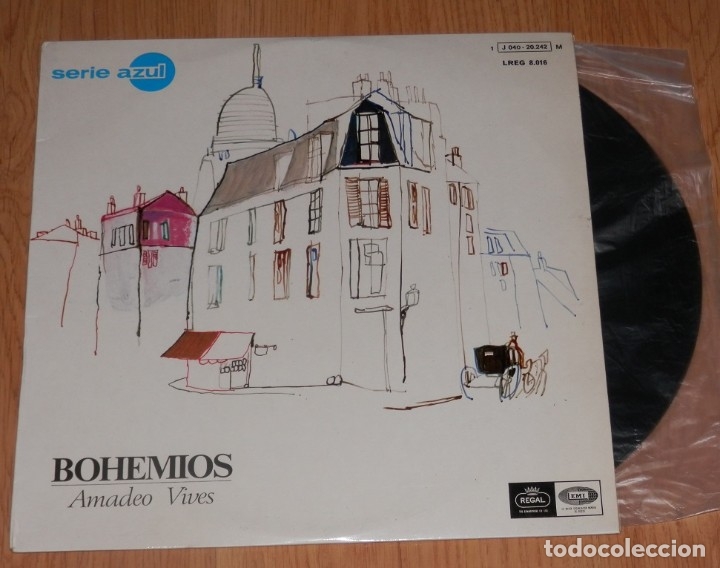 Discos de vinilo: DISCO VINILLO BOHEMIOS - Foto 1