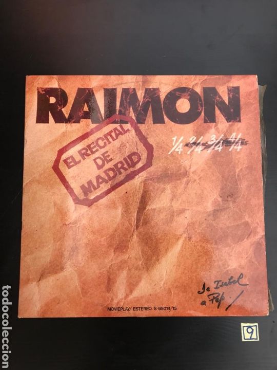 Discos de vinilo: Raimon - Foto 1