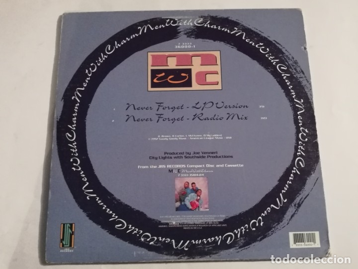 Discos de vinilo: MWC - Never Forget - 1992 - Foto 2