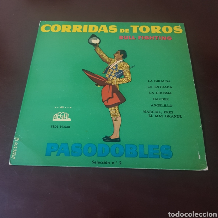 Discos de vinilo: CORRIDAS DE TOROS - PASODOBLES - SINGLE - Foto 5
