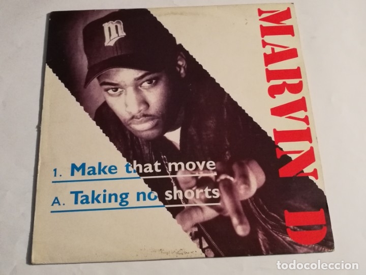 Discos de vinilo: Marvin D - Make That Move - 1990 - Foto 1