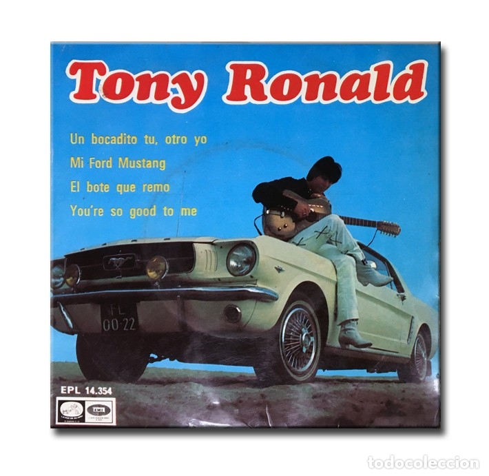 Discos de vinilo: Tony Ronald - Un Bocadito Tu, Otro Yo - Foto 1