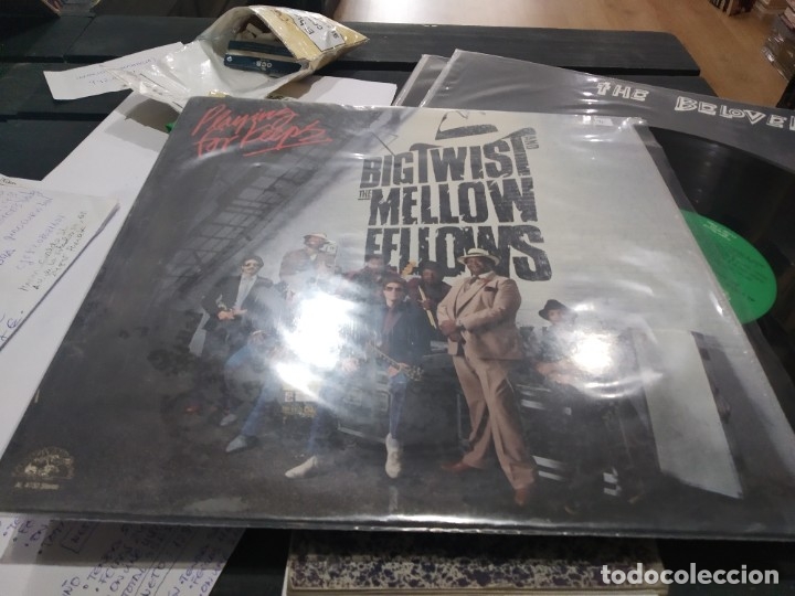Discos de vinilo: LP BIG TWIST THE MEMLOW FELLOWS PLAYING FOR KEEPS - Foto 1