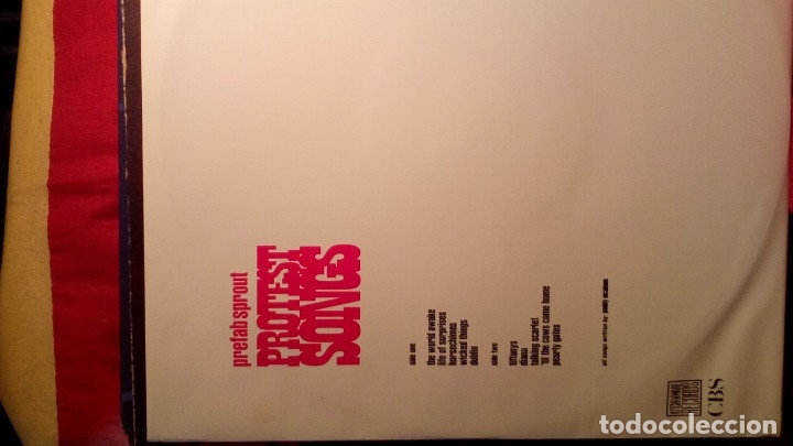 Discos de vinilo: PREFAB SPROUT - PROTEST SONGS . - Foto 2