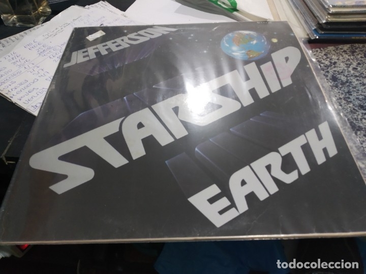 Discos de vinilo: Lp jefferson starship earth - Foto 1