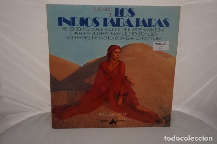 Discos de vinilo: LP - EL SONIDO DE LOS INDIOS TABAJARAS - Foto 1
