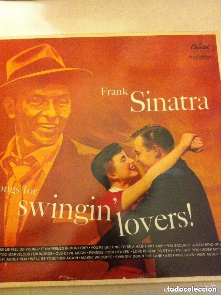 Discos de vinilo: frank sinatra (swingin&acute;lovers !) - 1985- nuevo - Foto 1