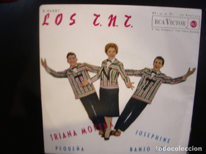 Discos de vinilo: LOS TNT- TRIANA MORENA. EP. COMO NUEVO. - Foto 1