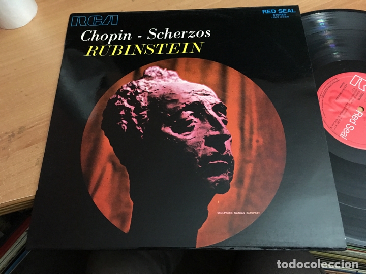 Discos de vinilo: RUBINSTEIN (CHOPIN - SCHERZOS) LP SPAIN 1972 (B-7) - Foto 1