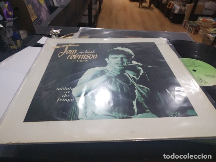 Discos de vinilo: Lp tom robinson and crew live - Foto 1