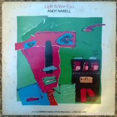 Discos de vinilo: ANDY NARELL. LIGHT IN YOUR EYES. A&M-WINDHAM HILL. HOLLAND, 1983 LP (AMWH 20167)