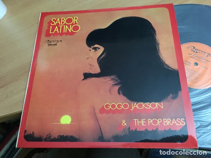 Disques de vinyle: GOGO JACKSON & THE POP BRASS (SABOR LATINO) LP SPAIN 1972 (B-8)